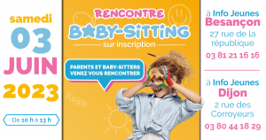 Bannière rencontre Baby Sitting 2023
